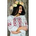 Embroidered blouse "Red Oak 2"
